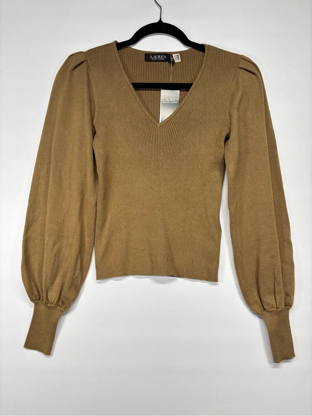 ✨Lauren Ralph Lauren Women's Blouson-sleeve Sweater Size XS